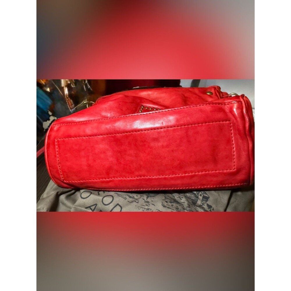 Campomaggi DIONE purse 
Medium briefcase 'Dione' in red leather - Picture 7 of 8